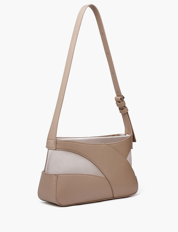 Бежевая женская сумка MASCOTTE 610-5101-608 | ракурс 3