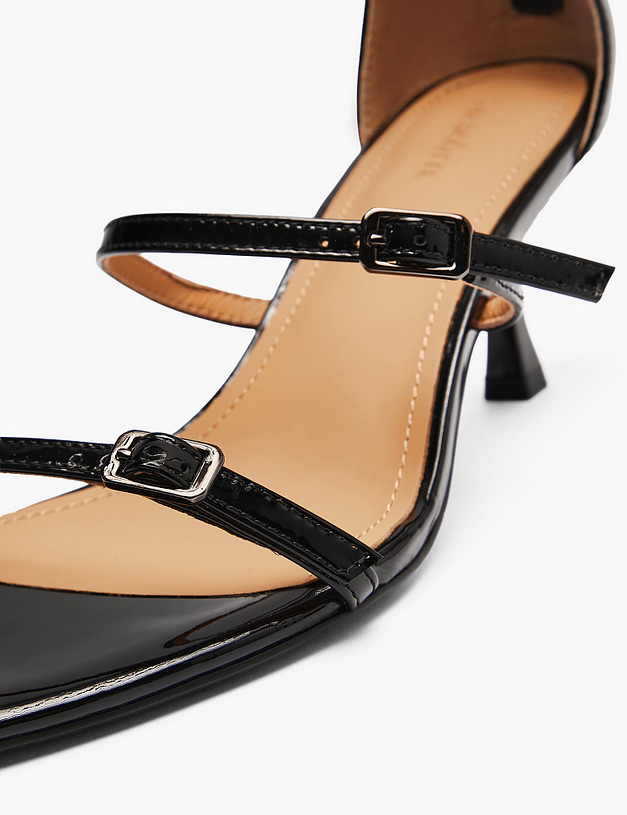 Черные женские босоножки MASCOTTE 233-6103011-3701M | ракурс 6