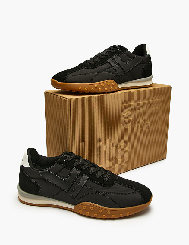 Черные мужские кроссовки MASCOTTE 189-3292121-0202 | ракурс 6