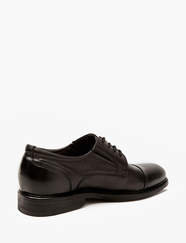Premium черные мужские дерби MASCOTTE 128-414511-0102 | ракурс 3
