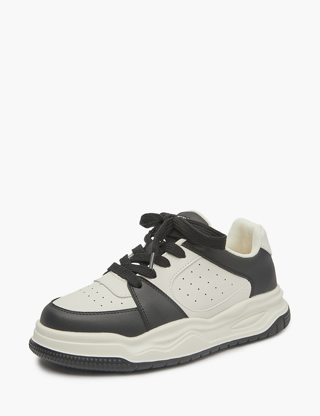 Черные детские кеды MASCOTTE 234-514721-0602 | ракурс 2