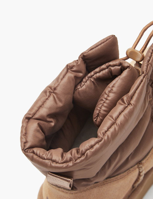 Бежевые женские угги MASCOTTE 234-3206537-0208 | ракурс 7 Бежевые женские угги MASCOTTE 234-3206537-0208 | ракурс 7