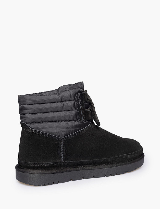 Черные мужские угги MASCOTTE 142-529334-0202 | ракурс 3