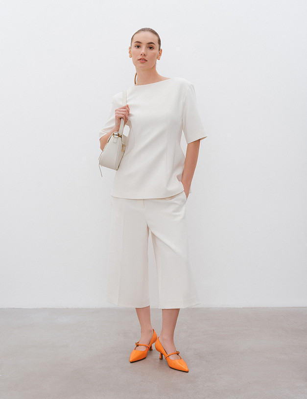 Оранжевые женские туфли Мэри Джейн MASCOTTE 94-5164612-0713 | ракурс 1