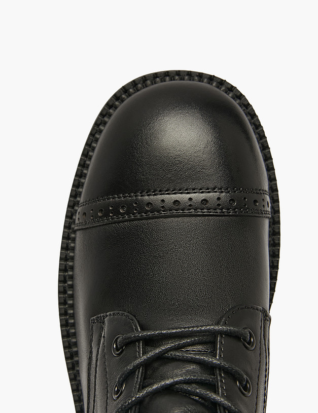 Черные женские ботинки MASCOTTE 58-526521-0102 | ракурс 4