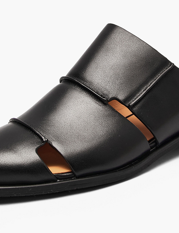 Черные женские сабо MASCOTTE 126-615411-7101M | ракурс 6