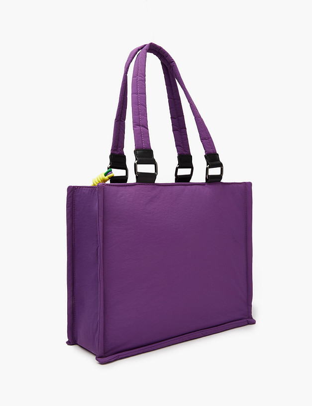 Фиолетовая женская сумка-шоппер MASCOTTE 670-3205-207 | ракурс 4