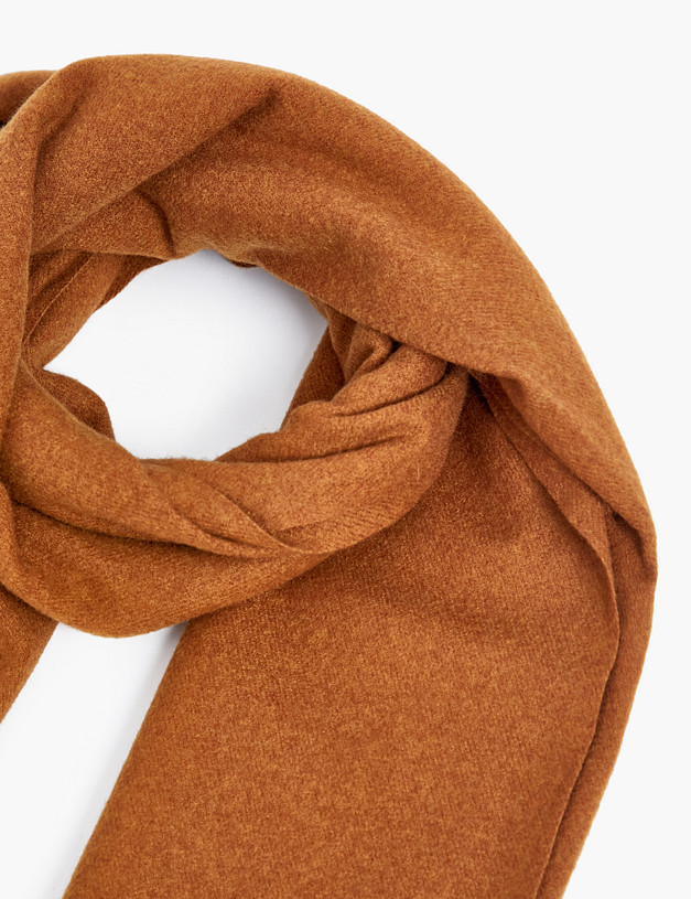 Коричневый женский шарф MASCOTTE 766-5218-2409 | ракурс 3