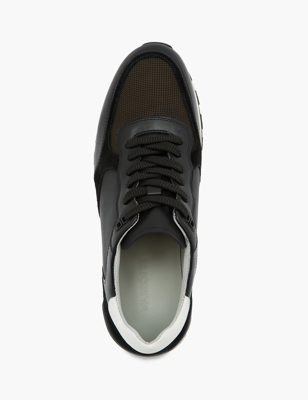 Черные мужские кроссовки MASCOTTE 58-3112321-3128M | ракурс 4 Черные мужские кроссовки MASCOTTE 58-3112321-3128M | ракурс 4