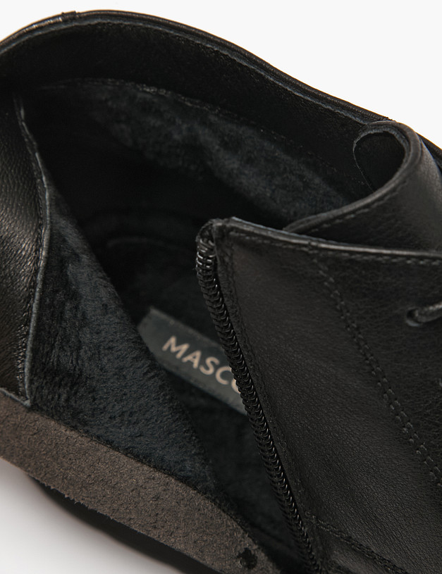 Черные мужские ботинки MASCOTTE 175-521522-0102 | ракурс 6