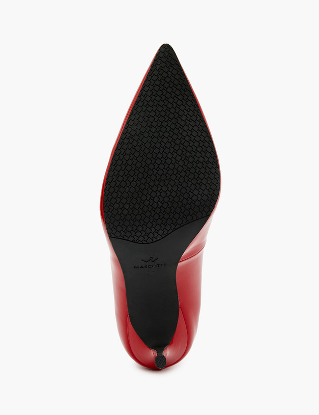 Красные лакированные женские туфли MASCOTTE 172-3180911-0705 | ракурс 5