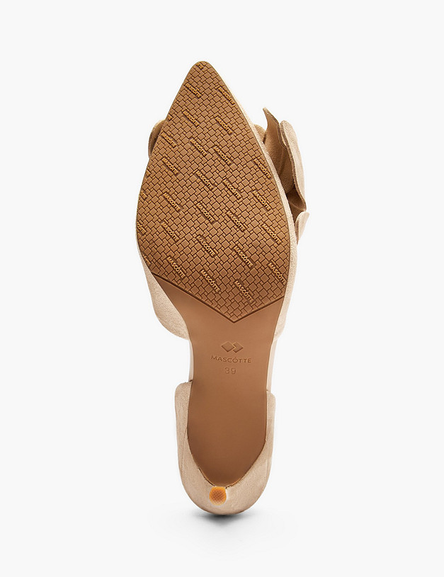 Бежевые женские туфли MASCOTTE 126-6102613-5611M | ракурс 5