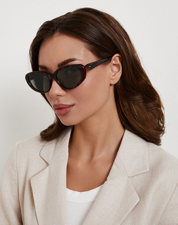 793-6141-7704 Очки женские и.мат. корич, Mascotte