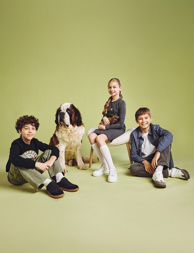 Белые детские кеды c эластичными шнурками MASCOTTE 98-410421-0201 | ракурс 2 Белые детские кеды c эластичными шнурками MASCOTTE 98-410421-0201 | ракурс 2