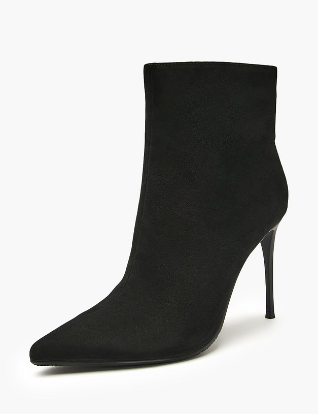 Черные женские ботильоны на шпильке MASCOTTE 175-5281024-3605M | ракурс 2