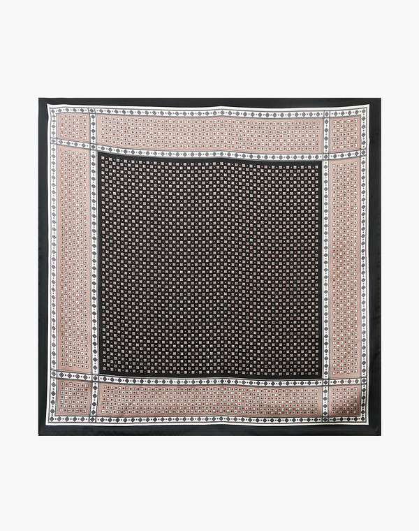 766-2110-2409 Платок женский черн, Mascotte