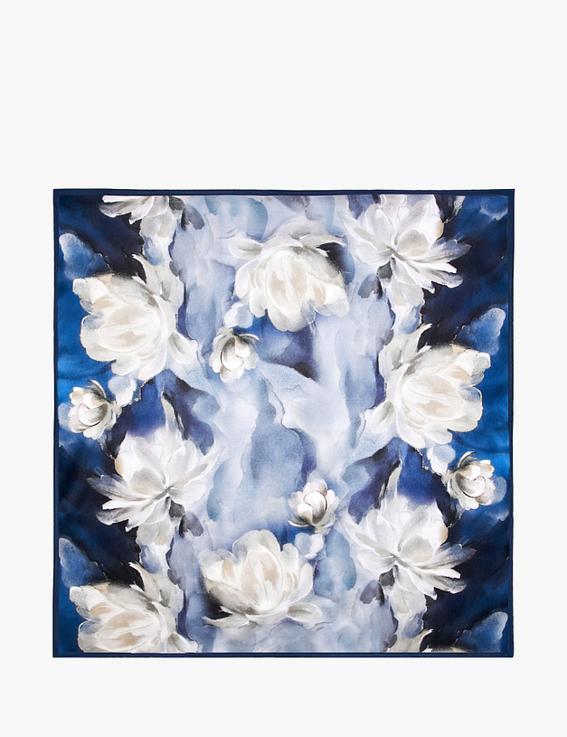 Синий женский платок MASCOTTE 766-6138-2103 | ракурс 1