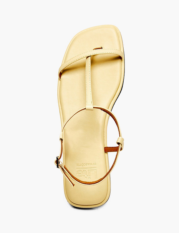 Желтые женские сандалии MASCOTTE 94-614712-1011M | ракурс 4