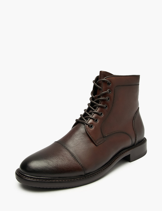 Коричневые мужские ботинки MASCOTTE 22-521722-0109 | ракурс 2