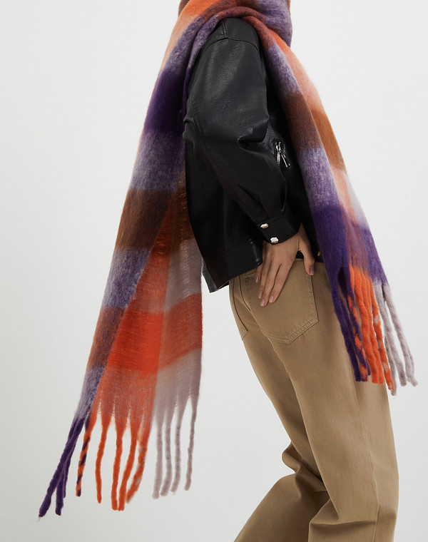 766-3225-2413 Шарф женский рыж, Mascotte Lite