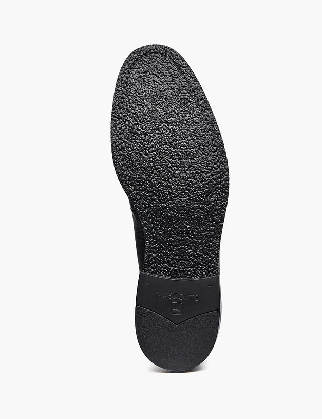 Черные мужские полуботинки MASCOTTE 58-611411-0102 | ракурс 5