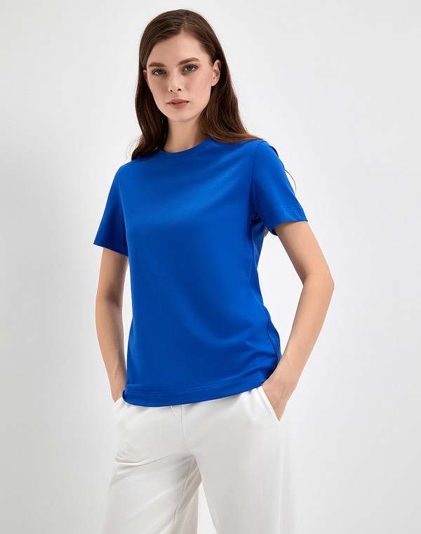 790-3114-2603 Футболка женская синий, Mascotte