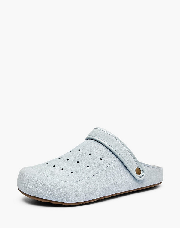 98-612622-0211 Туфли летние женские велюр/текстиль голуб, Lite by Mascotte