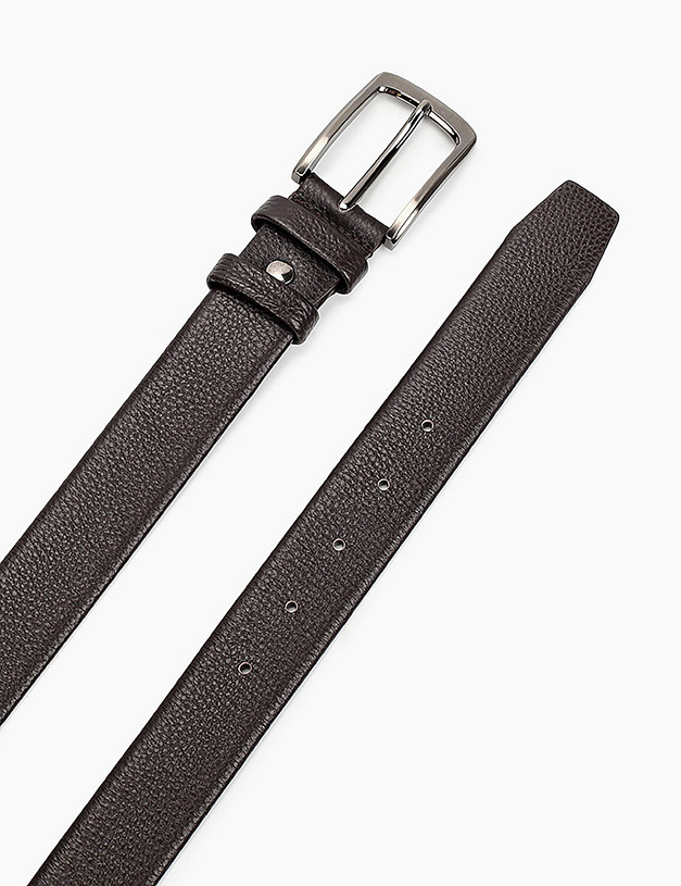 Коричневый мужской ремень MASCOTTE 727-0131-109 | ракурс 2