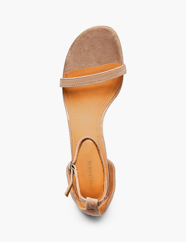 Бежевые женские босоножки MASCOTTE 234-612711-4699M | ракурс 4