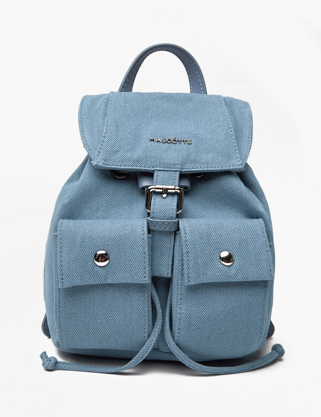 Джинсовый женский рюкзак MASCOTTE 671-4101-203 | ракурс 2