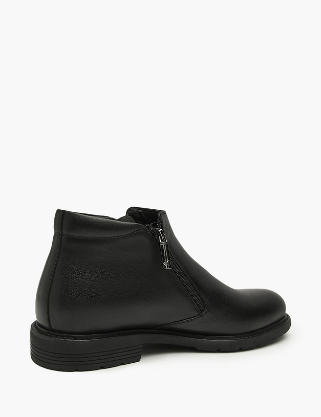 Черные мужские ботинки MASCOTTE 175-522421-0102 | ракурс 3 Черные мужские ботинки MASCOTTE 175-522421-0102 | ракурс 3