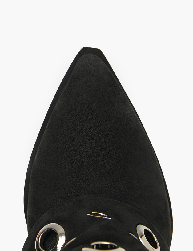 Черные женские казаки MASCOTTE 15-522921-0602 | ракурс 4