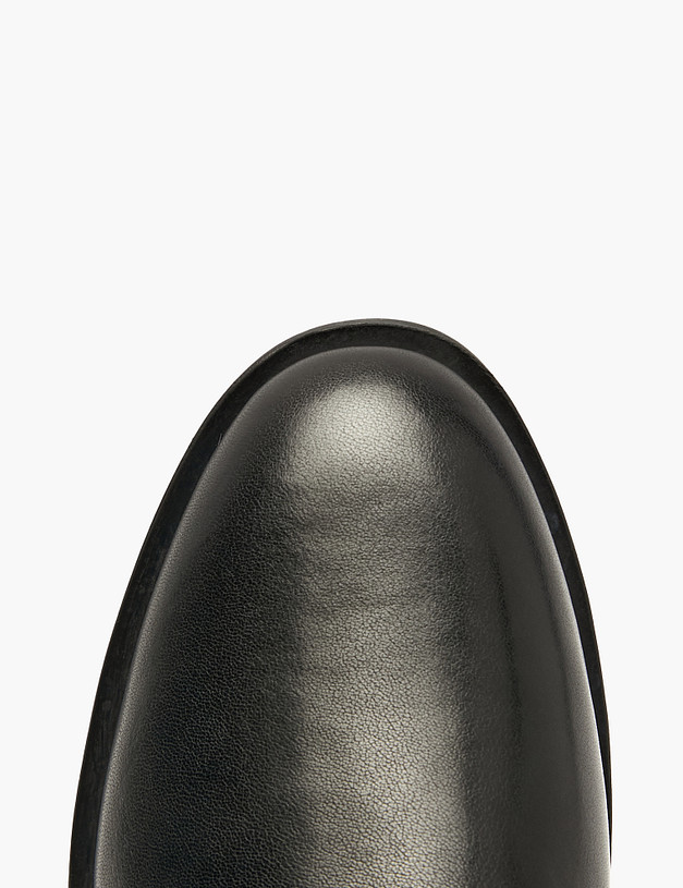 Черные женские зимние сапоги MASCOTTE 233-5282531-3100M | ракурс 4