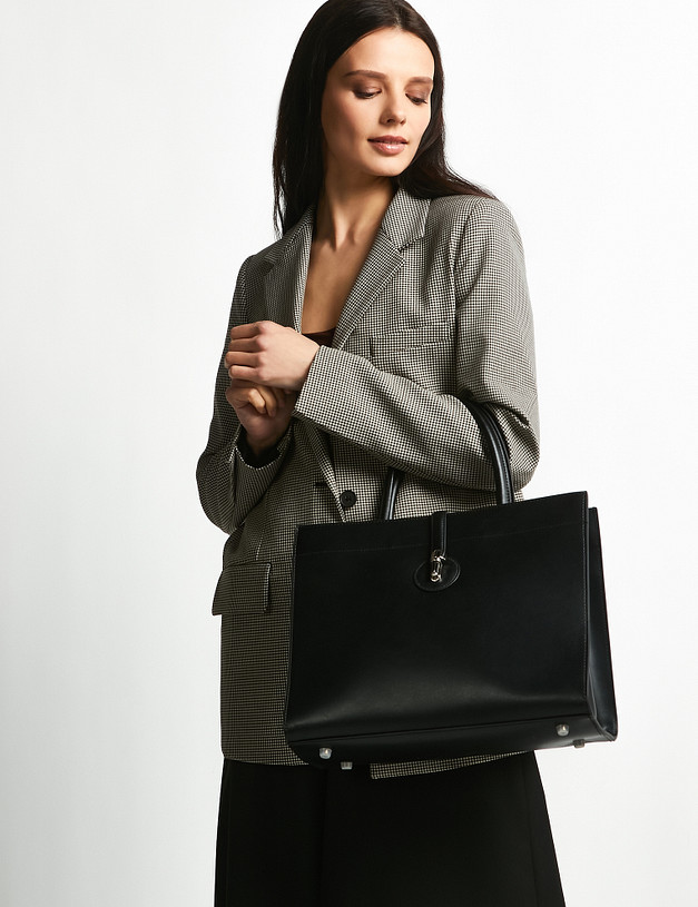 Черная женская сумка MASCOTTE 660-2145-602 | ракурс 1 Черная женская сумка MASCOTTE 660-2145-602 | ракурс 1