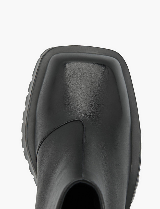 Черные женские ботильоны с квадратным мысом MASCOTTE 15-3204724-3100M | ракурс 4