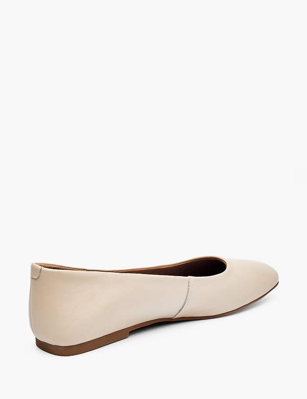 Молочные женские балетки MASCOTTE 78-611321-0101 | ракурс 3