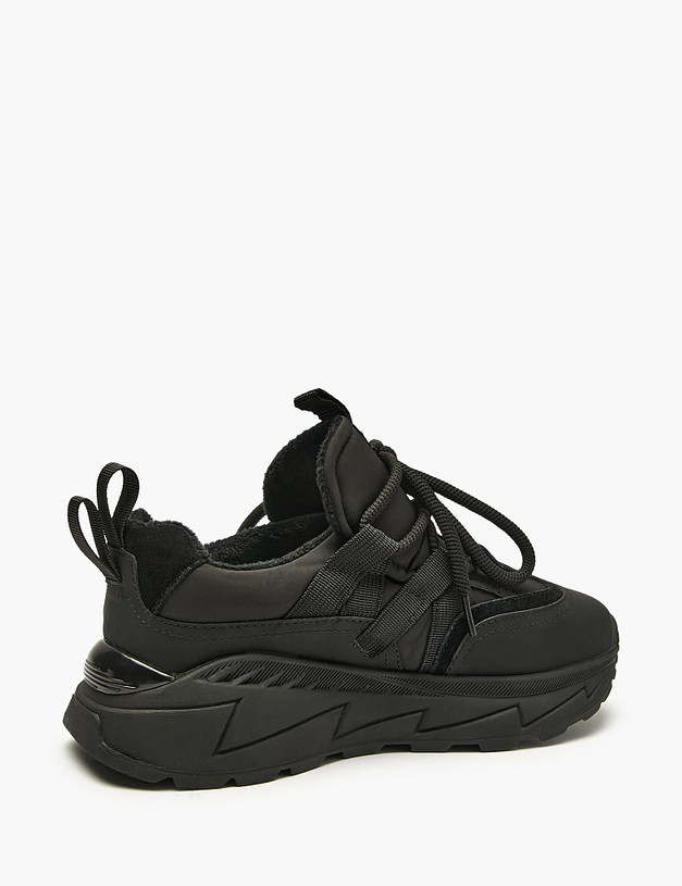 Черные женские кроссовки MASCOTTE 234-521621-0602 | ракурс 3