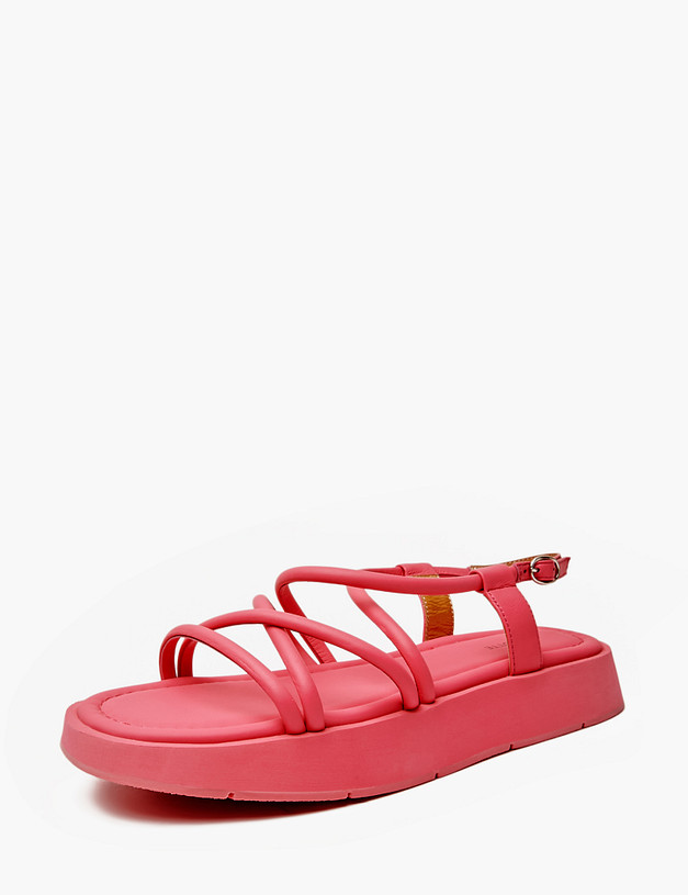 Розовые женские сандалии MASCOTTE 172-4126213-7526M | ракурс 2 Розовые женские сандалии MASCOTTE 172-4126213-7526M | ракурс 2