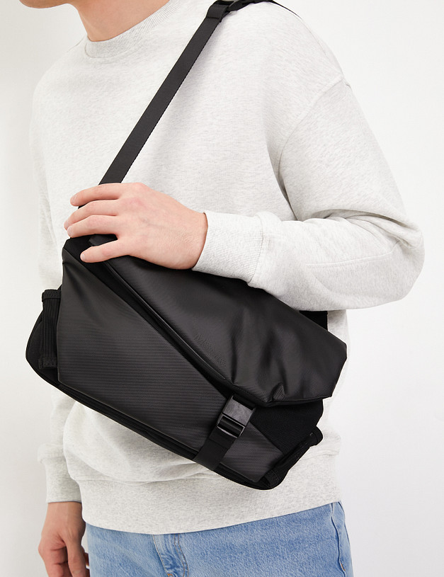 Черная сумка через плечо MASCOTTE 649-4120-202 | ракурс 2