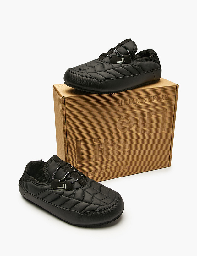 Черные мужские дутики MASCOTTE 151-520651-0202 | ракурс 7