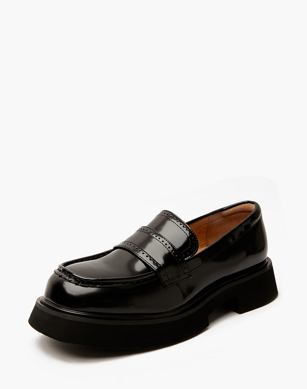 58-412011-0102 Туфли женские нат.кожа/нат.кожа черн, Mascotte Lite