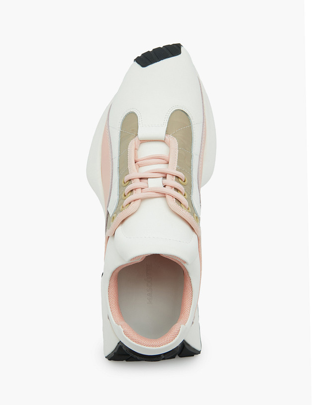 Белые женские кроссовки MASCOTTE 47-310211-0106 | ракурс 5