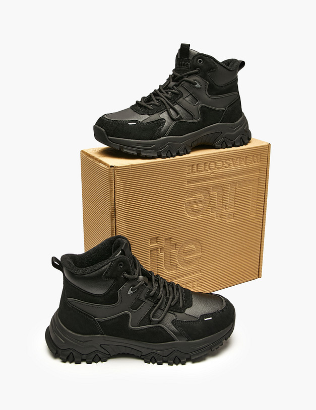 Черные женские кроссовки MASCOTTE 189-520221-0602 | ракурс 6