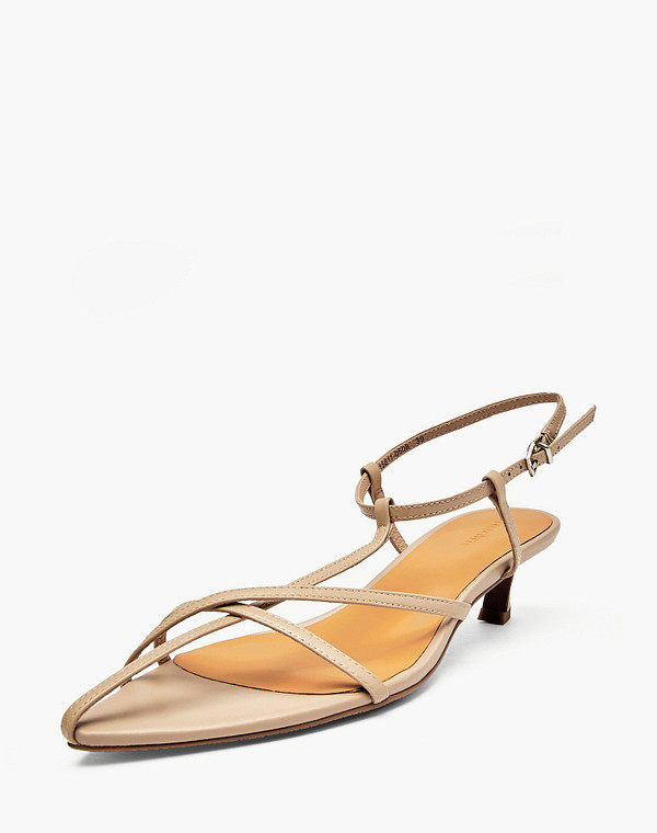 126-615811-0508 Туфли летние женские нат.кожа/нат.кожа беж, Mascotte