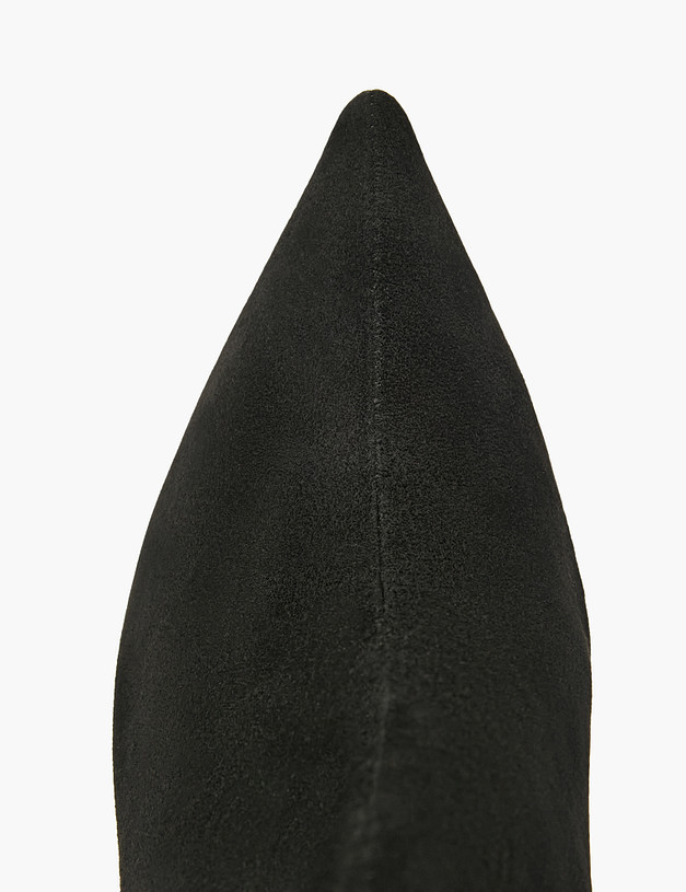 Черные женские ботильоны на шпильке MASCOTTE 175-5281024-3605M | ракурс 4