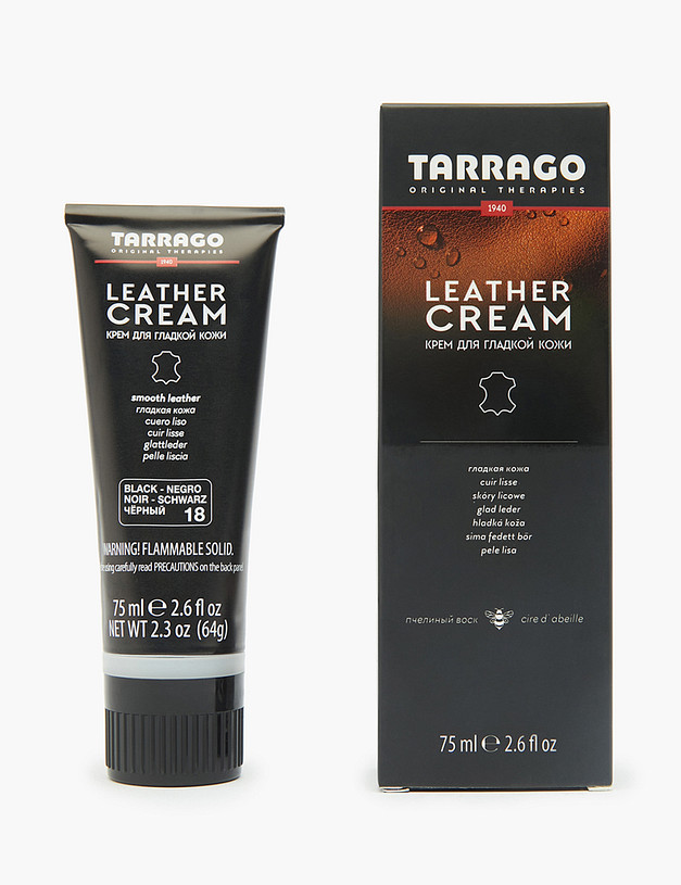 Крем-краска для кожи с губкой, черный MASCOTTE TCO87/75 018 75мл | ракурс 2