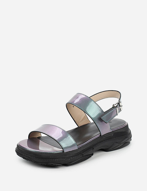 Зеленые женские сандалии MASCOTTE 27-0163711-3767M | ракурс 2