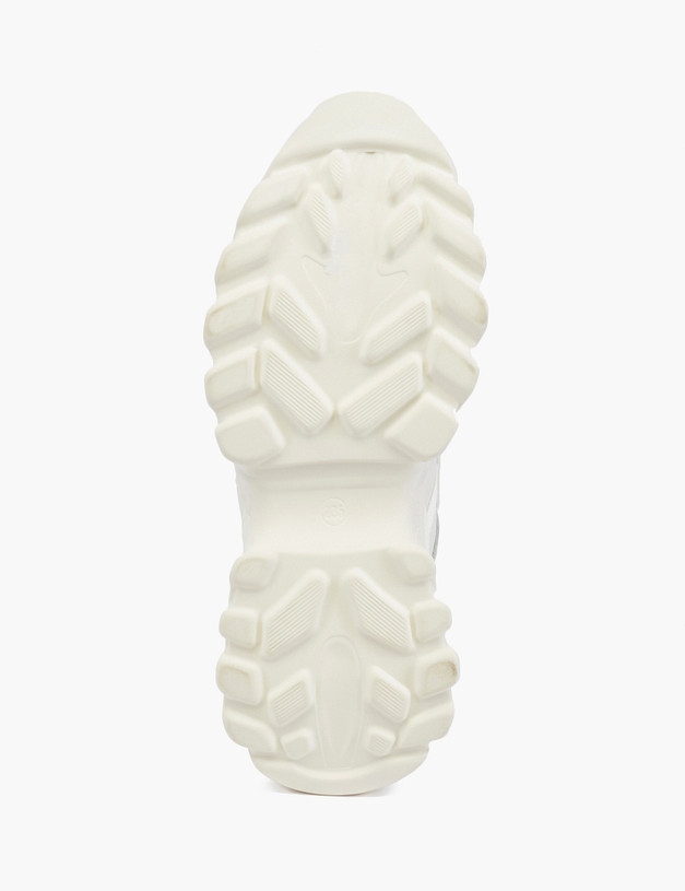 Молочные женские кроссовки на массивной подошве MASCOTTE 234-214021-0601 | ракурс 6