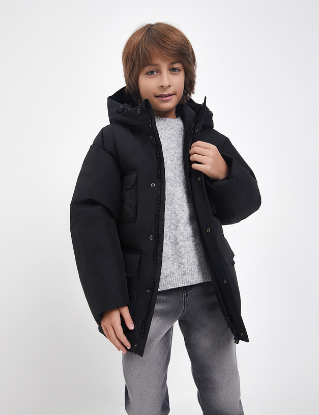 Зимняя куртка для мальчиков MASCOTTE 876-4209-2402 | ракурс 2 Зимняя куртка для мальчиков MASCOTTE 876-4209-2402 | ракурс 2