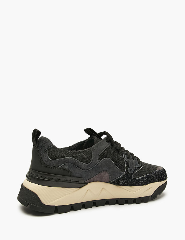 Серые женские кроссовки MASCOTTE 22-5241425-0210 | ракурс 3